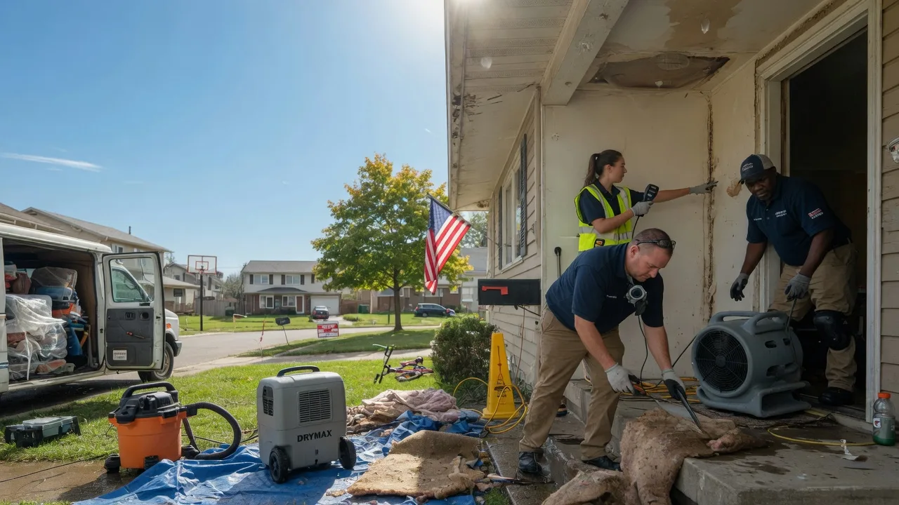 Water Damage Restoration in Keystone, IN near me